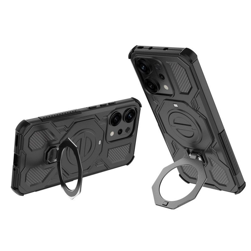 Kuori Oppo Reno 14 5g Erittäin Kestävä Magneettinen Jalustalla