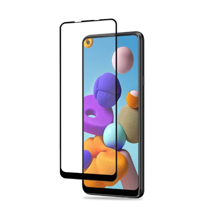 Samsung Galaxy A21S Täysikokoinen Karkaistu Lasi Näytönsuoja