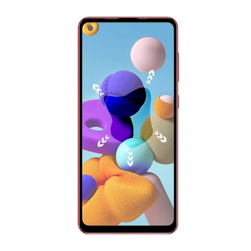 Samsung Galaxy A21S Täysikokoinen Karkaistu Lasi Näytönsuoja