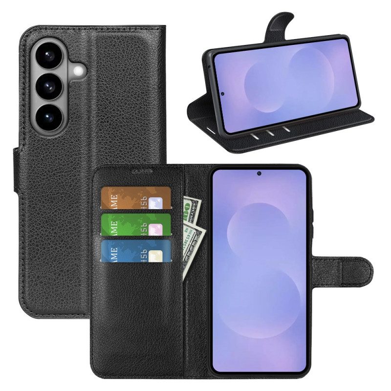 Kotelot Samsung Galaxy S26 Litsikuvioinen Tekonahka