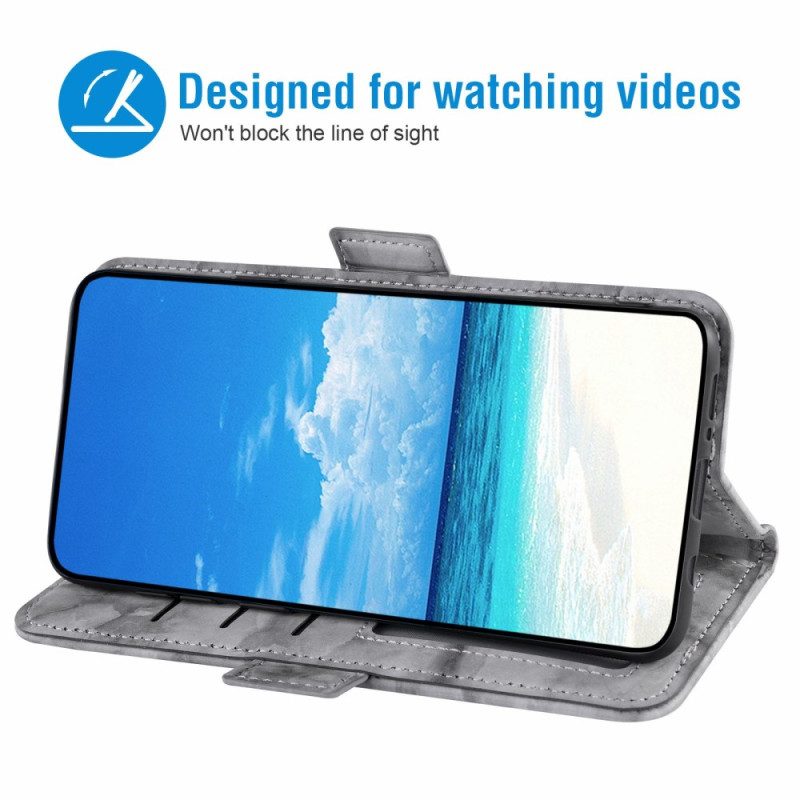 Kotelot Samsung Galaxy S26 Marmorikuvio Ja Tuplalukko