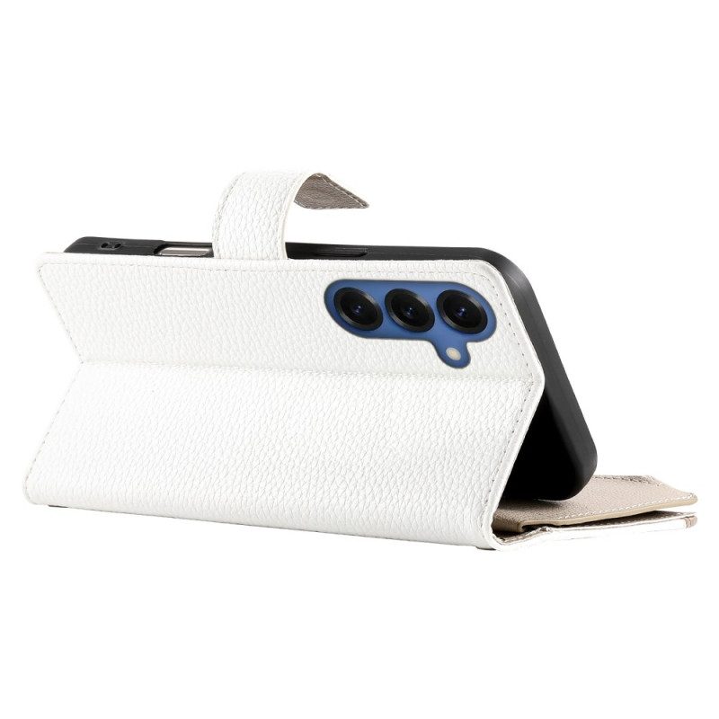 Kotelot Samsung Galaxy S26 Puhelinkuoret Kaksivärinen Lompakko Hihnoilla