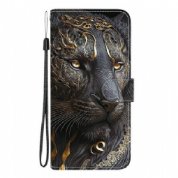 Kotelot Samsung Galaxy S26 Puhelinkuoret Kultainen Ja Musta Leijona