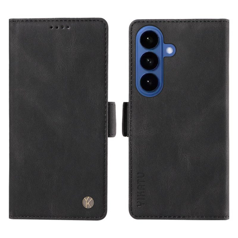 Kotelot Samsung Galaxy S26 Yikatu Mokkanahkakuvio Suojakuori