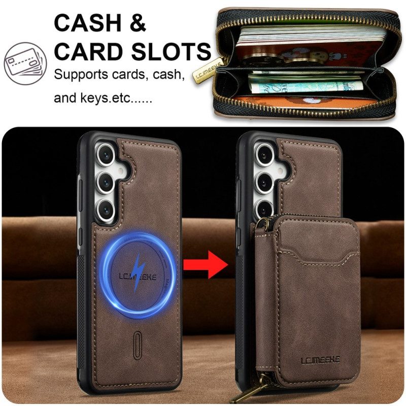 Kuori Samsung Galaxy S26 Irrotettava Magneettinen Lompakko Lc.imeeke Suojakuori