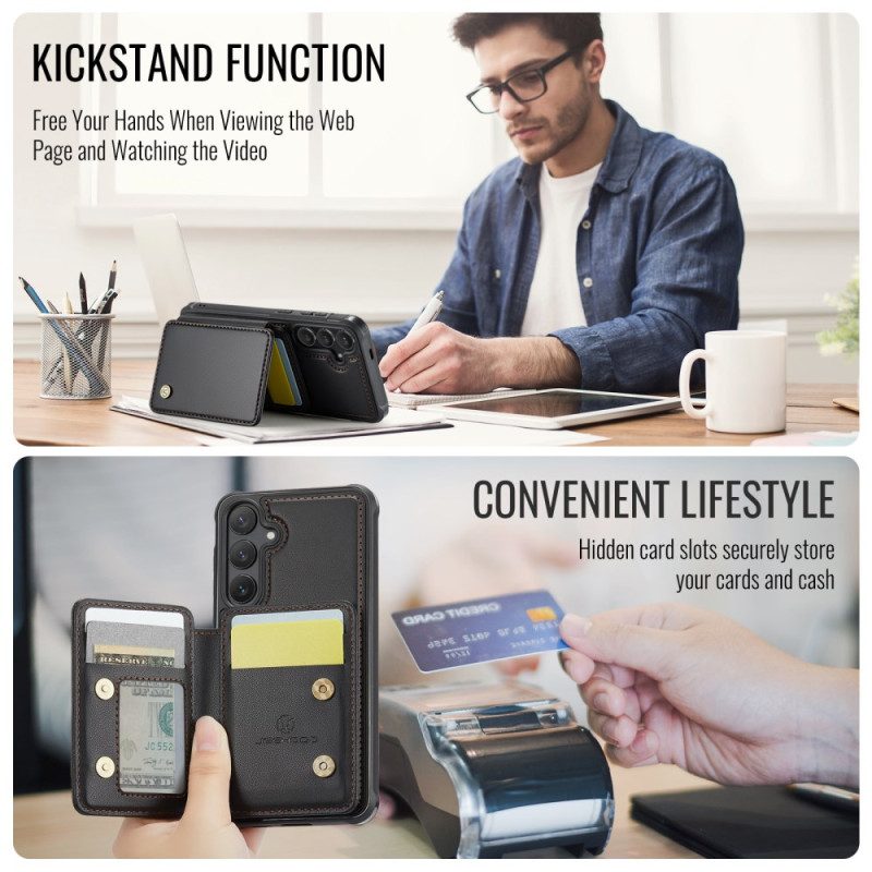 Kuori Samsung Galaxy S26 Jeehood Magneettinen Korttikotelo