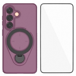 Kuori Samsung Galaxy S26 Kestävä Karkaistulla Lasisella Näytönsuojalla