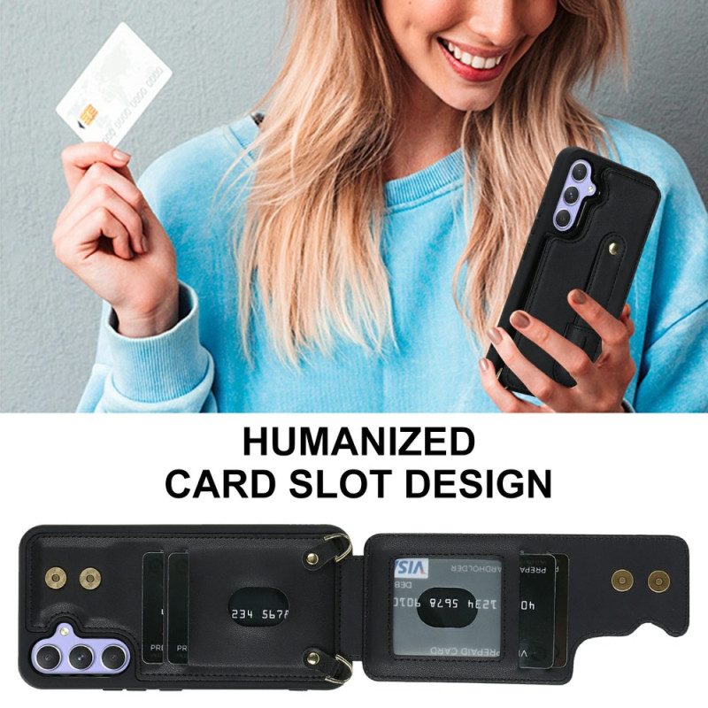 Kuori Samsung Galaxy S26 Korttikotelo Ja Olkahihna