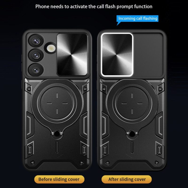 Kuori Samsung Galaxy S26 Liukuva Kamerajalusta Ja Kansi Suojakuori