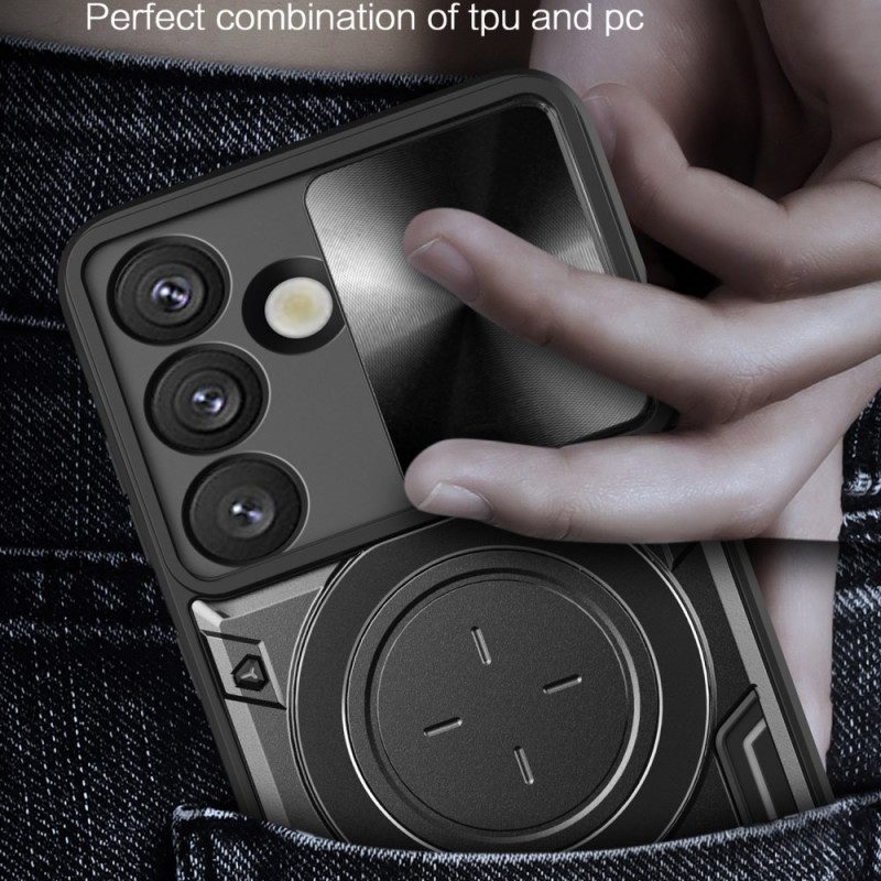 Kuori Samsung Galaxy S26 Liukuva Kamerajalusta Ja Kansi Suojakuori