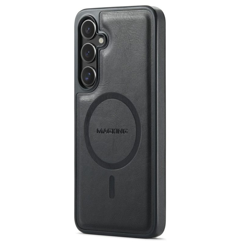 Kuori Samsung Galaxy S26 Magging Magneettinen Korttikotelo Ja Sormus Suojakuori