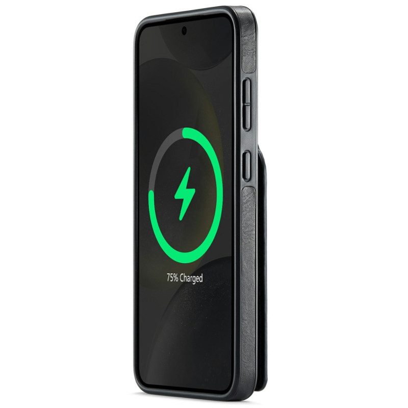 Kuori Samsung Galaxy S26 Magging Magneettinen Korttikotelo Ja Sormus Suojakuori