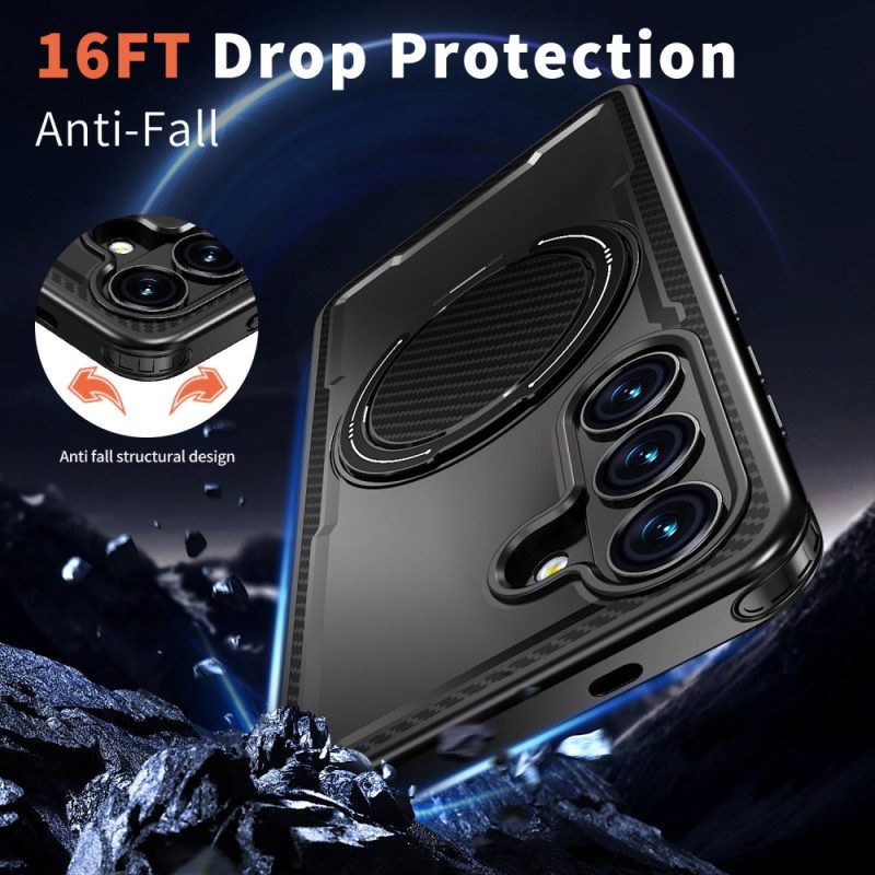 Kuori Samsung Galaxy S26 Magneettinen Ja Pyörivä Jalusta