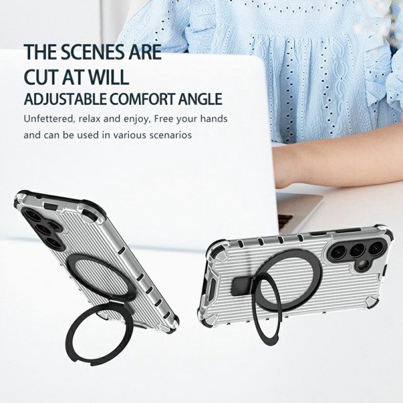 Kuori Samsung Galaxy S26 Magneettinen Lompakko Jalustalla