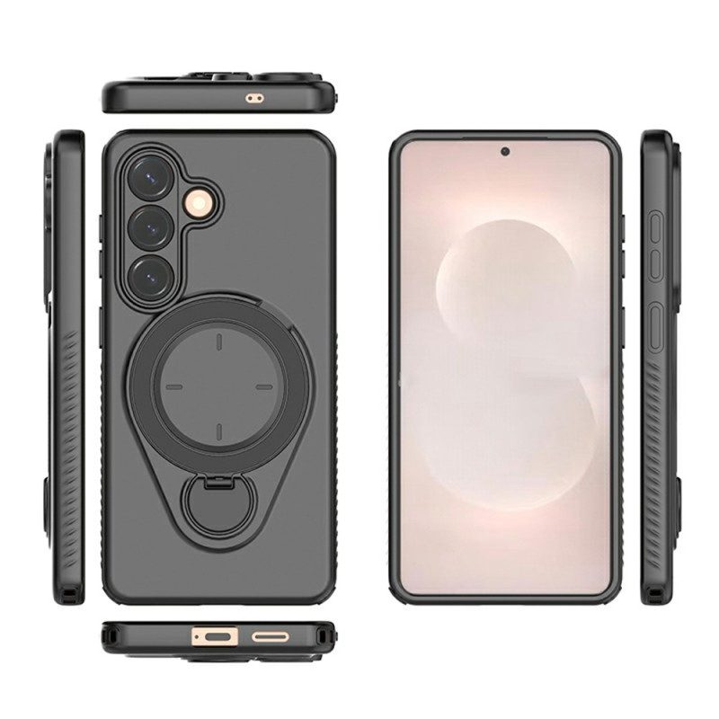 Kuori Samsung Galaxy S26 Magneettinen Pyörivä Sormusteline Suojakuori