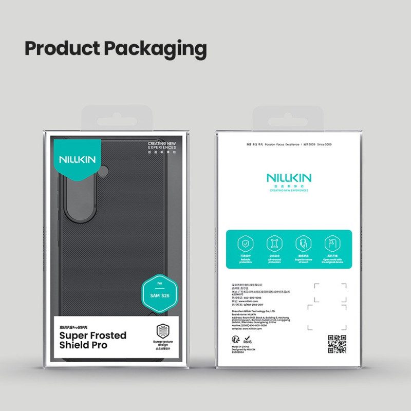 Kuori Samsung Galaxy S26 Nillkin Frosted Shield Pro -lompakko