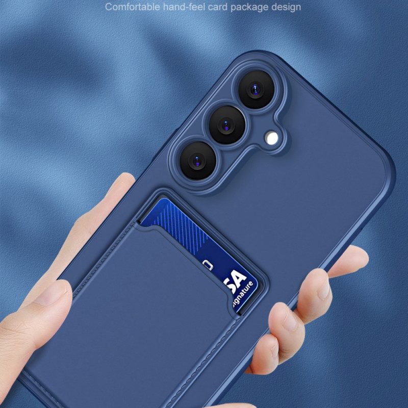 Kuori Samsung Galaxy S26 Silikoni Korttipidikkeellä