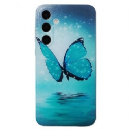 Kuori Samsung Galaxy S26 Sininen Perhonen Suojakuori