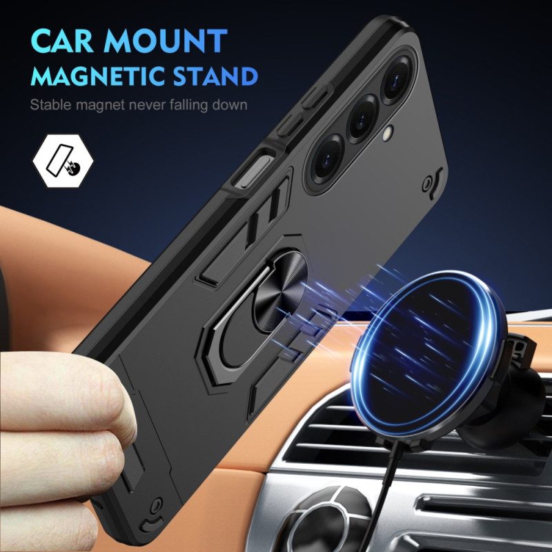 Kuori Samsung Galaxy S26 Sormusteline Ja Vahvistettu Suojaus Suojakuori