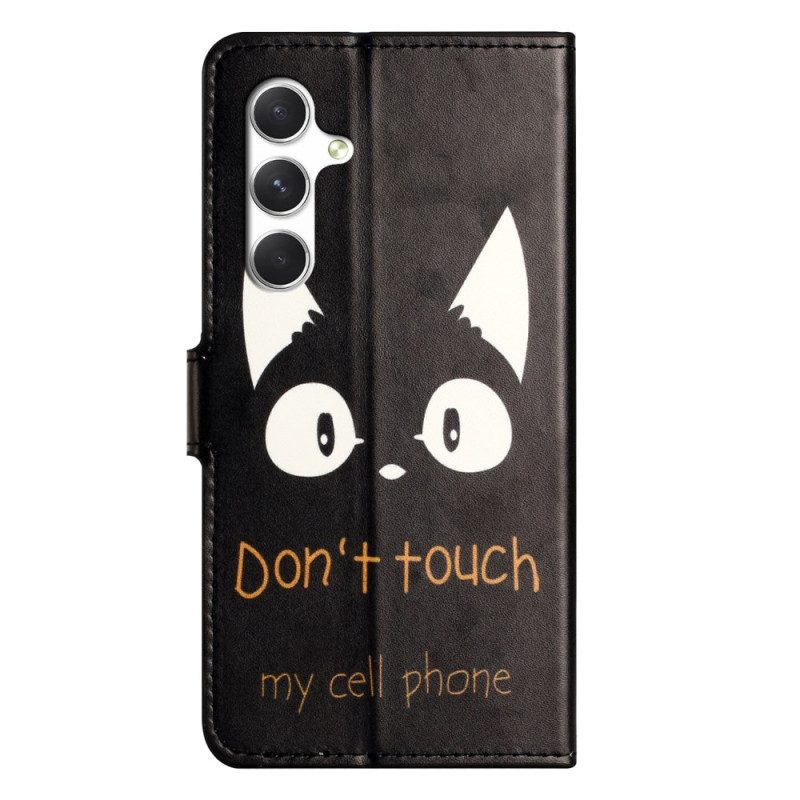 Nahkakotelo Samsung Galaxy S26 Älä Koske Kännykkääni