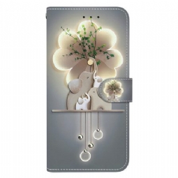 Nahkakotelo Samsung Galaxy S26 Kolme Norsua