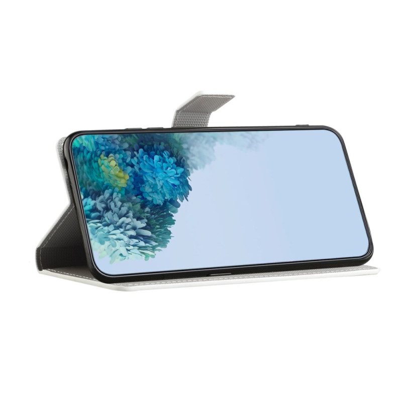 Nahkakotelo Samsung Galaxy S26 Lootuskuvio