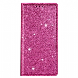 Nahkakotelo Samsung Galaxy S26 Puhelinkuoret Paljetit