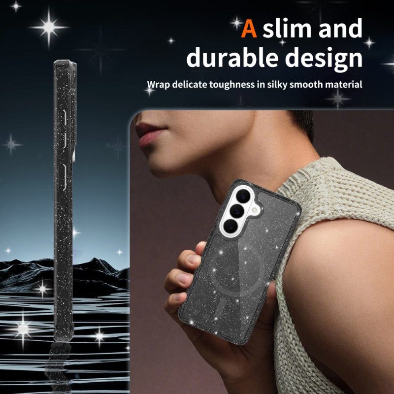 Puhelinkuoret Samsung Galaxy S26 Kimaltava Magneettilompakko