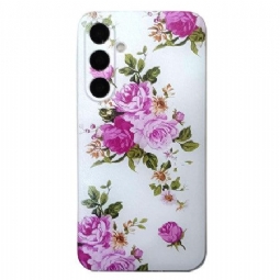 Puhelinkuoret Samsung Galaxy S26 Vaaleanpunaiset Kukat