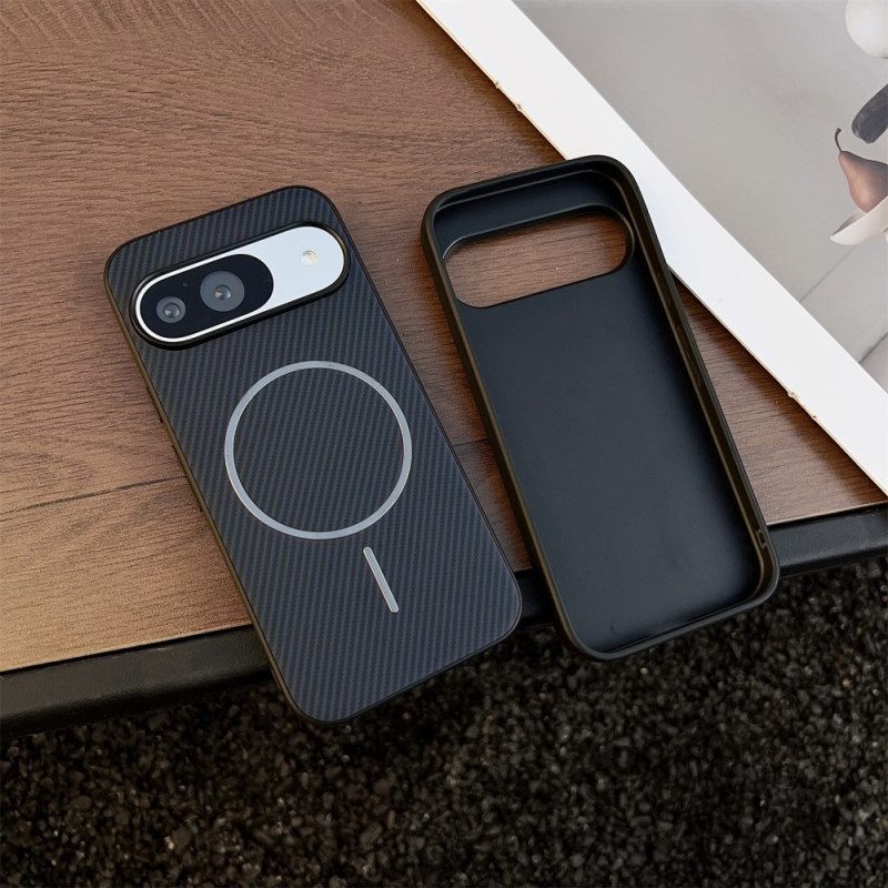 Case Google Pixel 10 / 10 Pro Puhelinkuoret Magsafe-yhteensopiva Hiilikuitukuvio