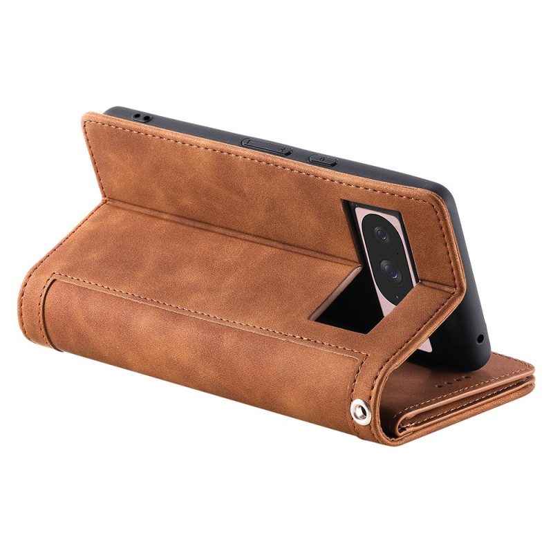 Kotelot Google Pixel 10 / 10 Pro 9 Korttipaikkaa Hihnalla Suojakuori