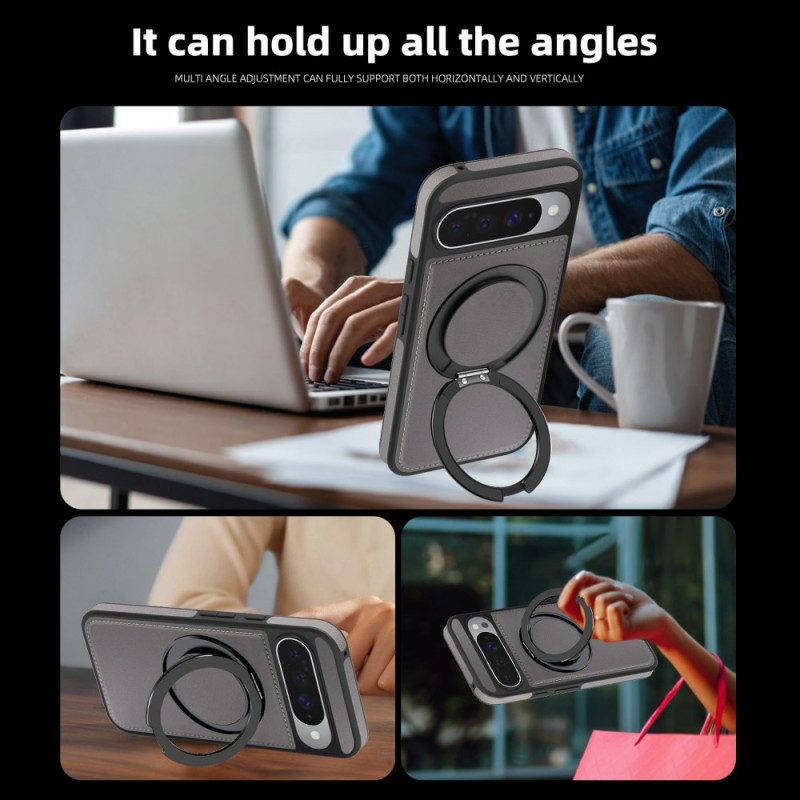 Kotelot Google Pixel 10 / 10 Pro Magsafe-yhteensopiva Sormuspidike