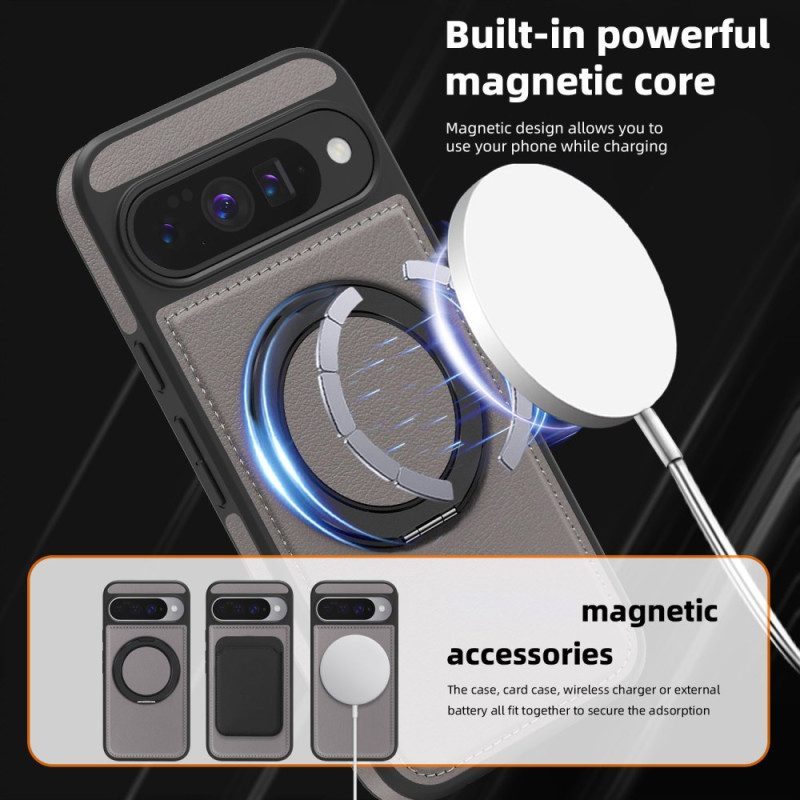 Kotelot Google Pixel 10 / 10 Pro Magsafe-yhteensopiva Sormuspidike