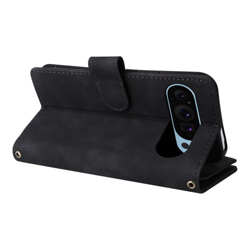 Kotelot Google Pixel 10 / 10 Pro Vetoketjullinen Pussukkalompakko