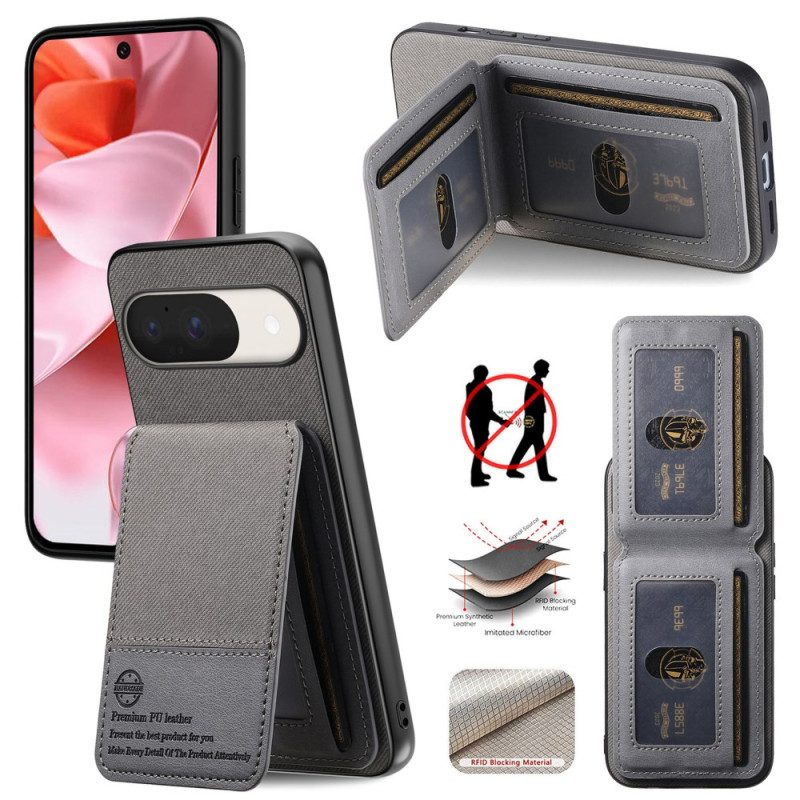 Kuori Google Pixel 10 / 10 Pro Korttikotelo Ja Rfid-suoja Suojakuori