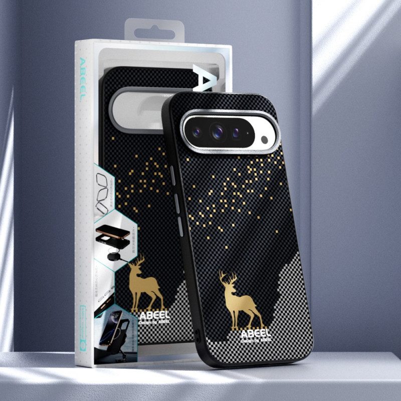 Kuori Google Pixel 10 / 10 Pro Magsafe-yhteensopiva Abeel-kuvio Suojakuori