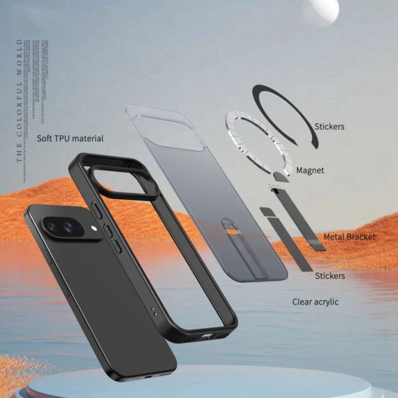 Kuori Google Pixel 10 / 10 Pro Magsafe-yhteensopiva Jalustan Kanssa