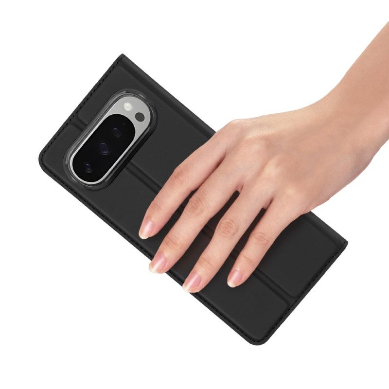 Nahkakotelo Google Pixel 10 / 10 Pro Dux Ducis Pro -sarjan Suojakuori