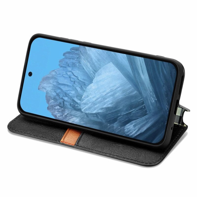 Nahkakotelo Google Pixel 10 / 10 Pro Mokkanahkamainen Reunus