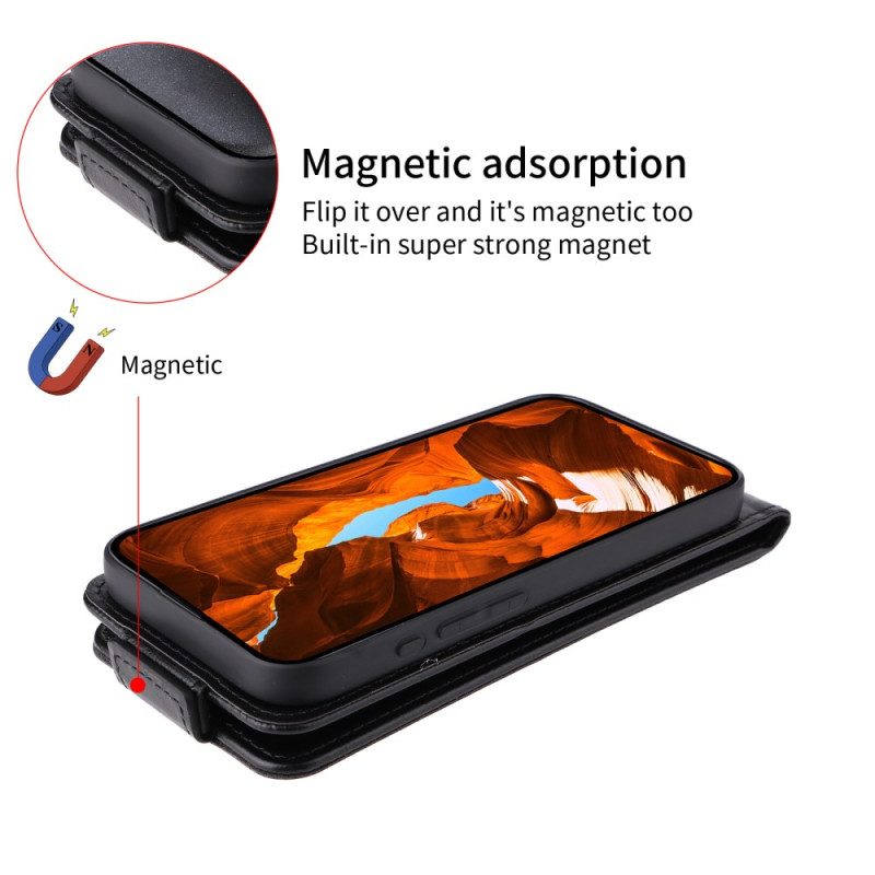 Nahkakotelo Google Pixel 10 / 10 Pro Pystysuuntainen Kuvio