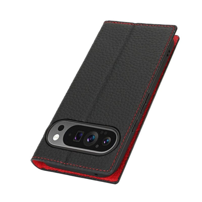 Nahkakotelo Google Pixel 10 / 10 Pro Teksturoitu Nahkahihna