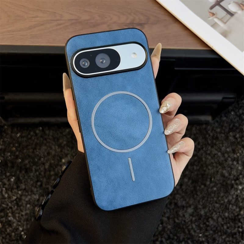 Puhelinkuoret Google Pixel 10 / 10 Pro Magsafe-yhteensopiva Nahkaefekti