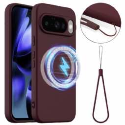 Puhelinkuoret Google Pixel 10 / 10 Pro Magsafe-yhteensopiva Silikoninauha