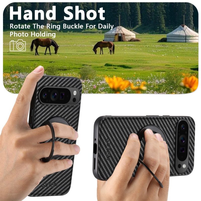 Puhelinkuoret Google Pixel 10 / 10 Pro Suteni 360 Astetta Kääntyvä Jalusta