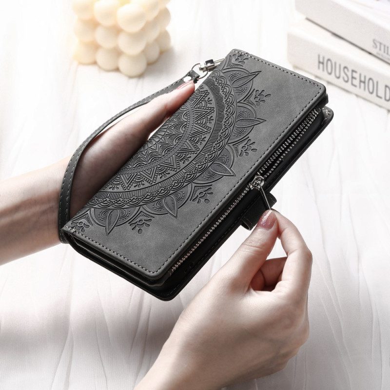Case Für Xiaomi Redmi Note 14 Pro 5g Mandala-wildleder-effekt Wallet