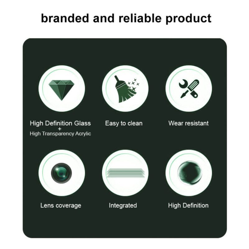 Karkaistusta Lasista Valmistettu Linssinsuoja Xiaomi Redmi Note 14 Pro 5g / Poco X7