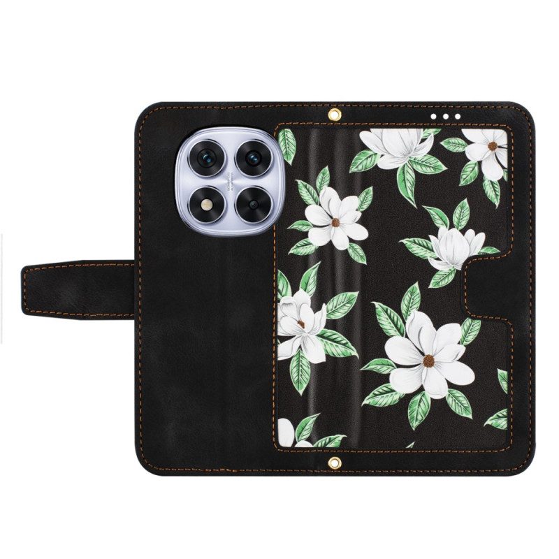 Kotelot Xiaomi Redmi Note 14 Pro 5g Kukat Ja Hihna