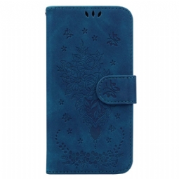 Kotelot Xiaomi Redmi Note 14 Pro 5g Vaaleanpunainen Mokkanahkakuvio Suojakuori