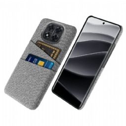 Kuori Xiaomi Redmi Note 14 Pro 5g Kangaskorttikotelo