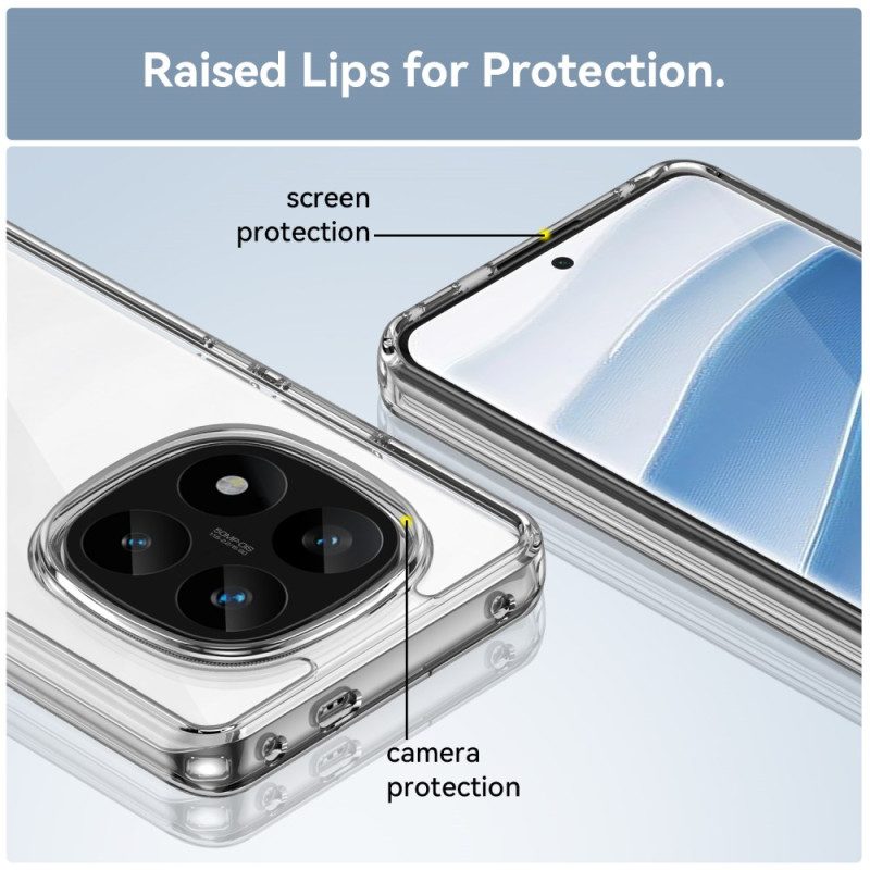 Kuori Xiaomi Redmi Note 14 Pro 5g Kirkas Kokonaan Karkaistusta Lasista Valmistettu Näytönsuoja Suojakuori